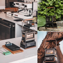 Load image into Gallery viewer, HOMOO アウトドア オイルランプ、新しいレトロデザイン 304ステンレス鋼製 ハッチバックデザイン 2つの仕様を用意 オイルランタン燃料タンク350/430ML 収納バッグ付き 追加のオイルランプ芯が付属